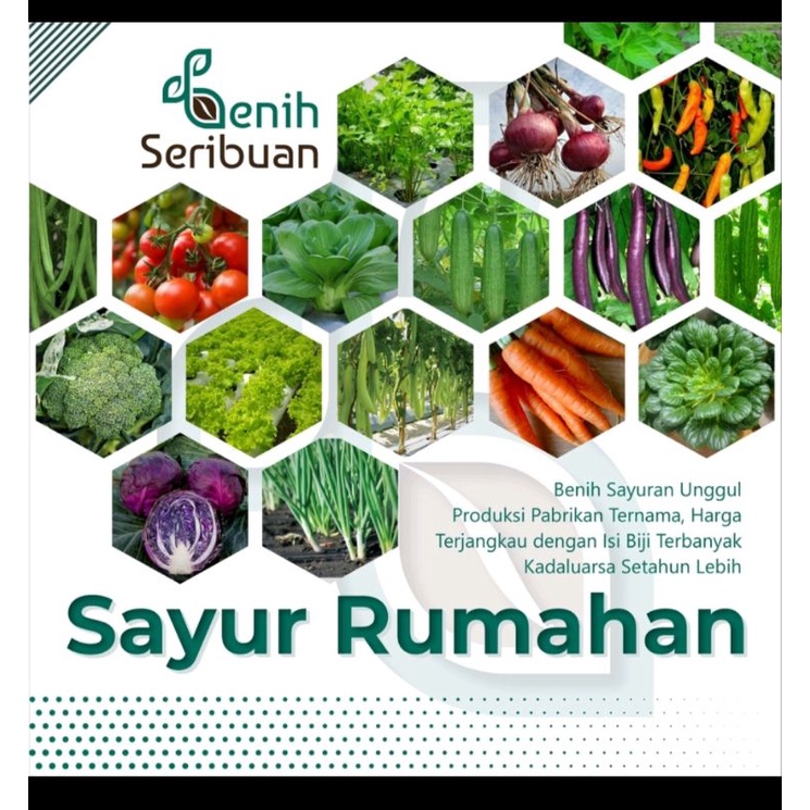 Jual Bibit Sayuran Benih Sayur Super Lengkap Tanaman Hidroponik/tanaman ...