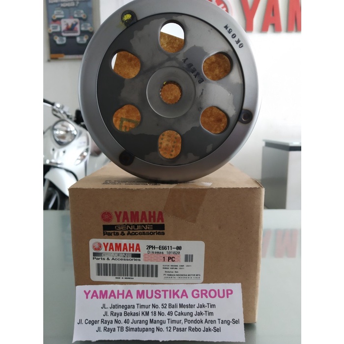 Jual Mangkok Kampas Ganda/Rumah Kopling Mio M3, Z, S, Fino | Shopee