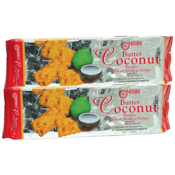 Jual Nissin Biscuit Butter Coconut Gr Biskuit Shopee Indonesia