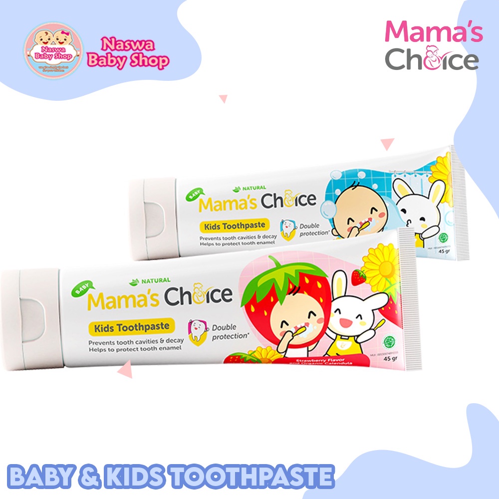 Jual Mama's Choice Baby & Kids Toothpaste Pasta Gigi Bayi & Anak 45g ...