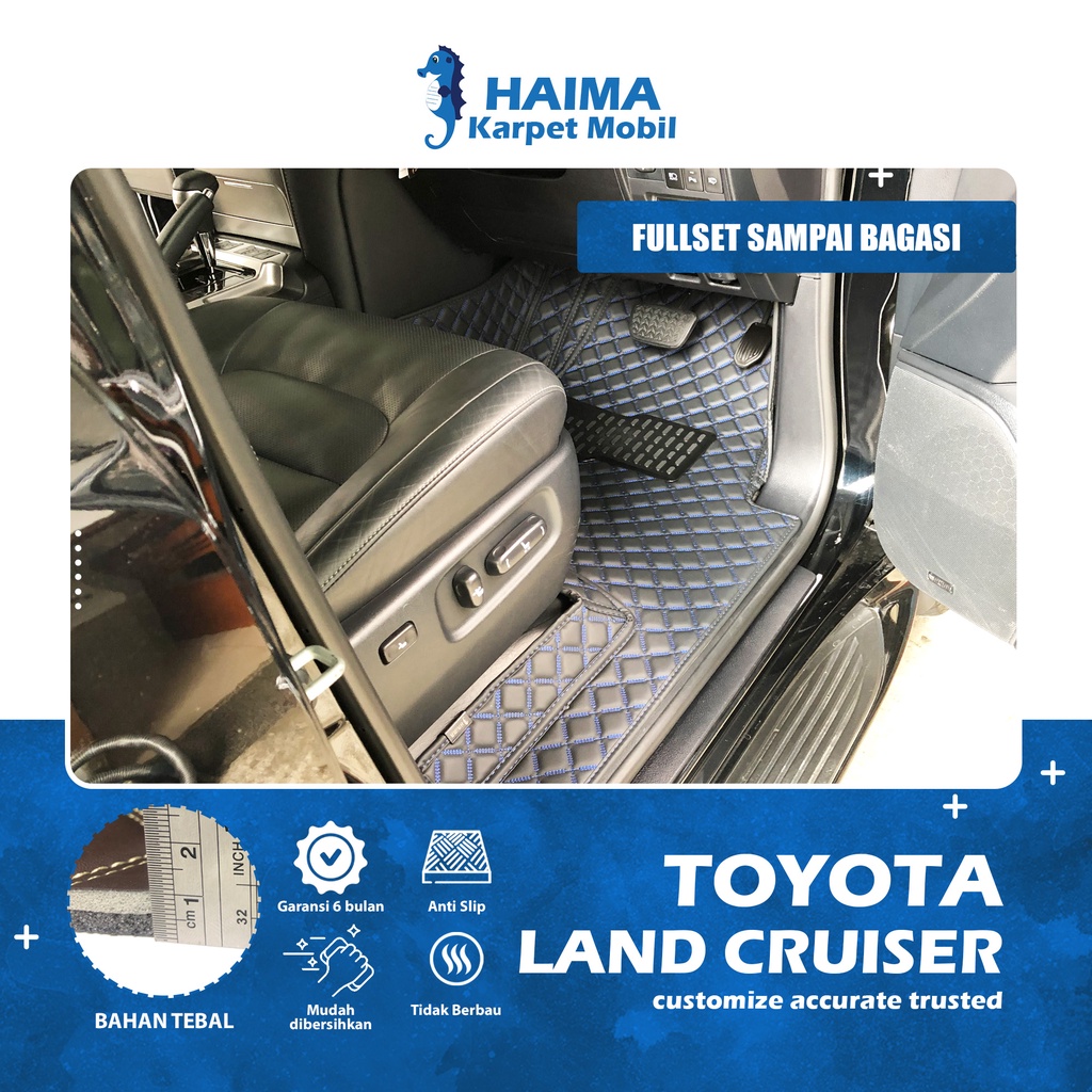 Jual Karpet Mobil Haima Toyota Land Cruiser Tahun