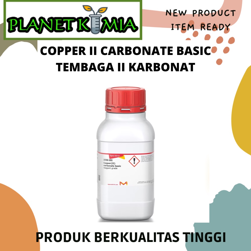 Jual Copper II Carbonate Hydroxide / Tembaga II Karbonat Hidroksida Pro