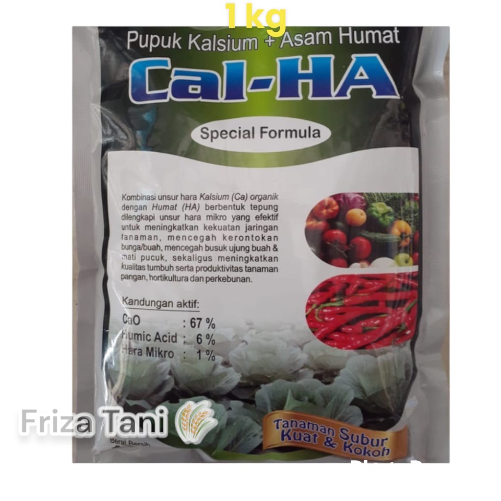 Jual Calha Cal Ha 1Kg Pupuk Kalsium Asam Humat Bahan Aktif CaO : 67% ...