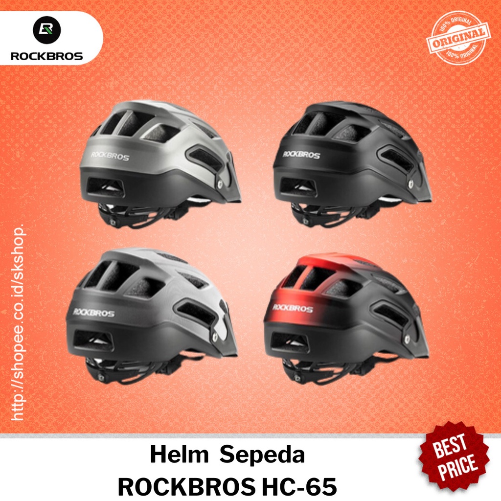 Jual Helm Sepeda Rockbros HC-65 Helmet Helem Sepeda Lipat Dewasa