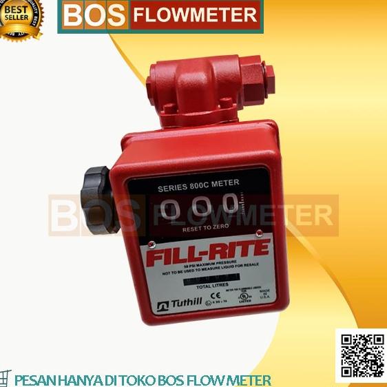 Jual Flow Meter Fill-Rite 1 Inch Series 800 C - Meteran Solar Dn 25 Mm ...