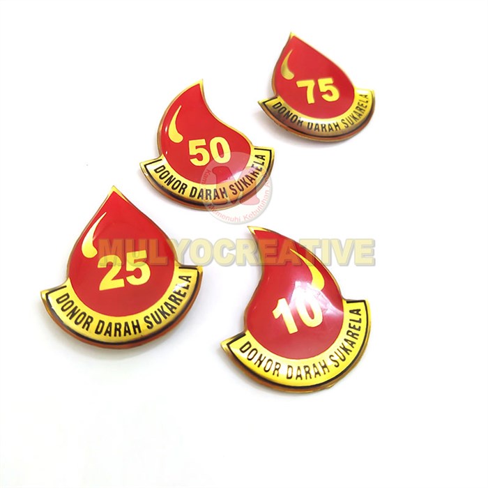 Jual Lencana Palang Merah Indonesia - Lencana Pin Donor Darah PMI Murah ...