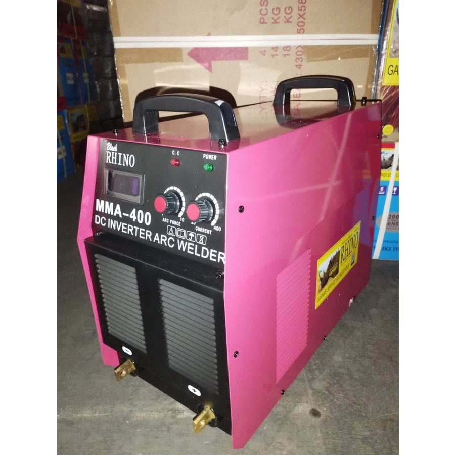 Jual MESIN LAS INVERTER 400 A RHINO LAS MMA 400 IGBT 3 PHASE | Shopee ...