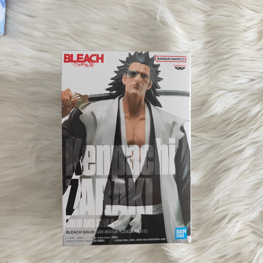 Jual Bleach Solid And Souls Figure Kenpachi Zaraki Shopee Indonesia