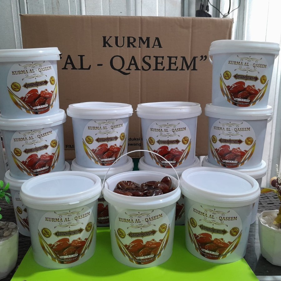 Jual Kurma Al Qassim Kemasan Ember Shopee Indonesia 3933