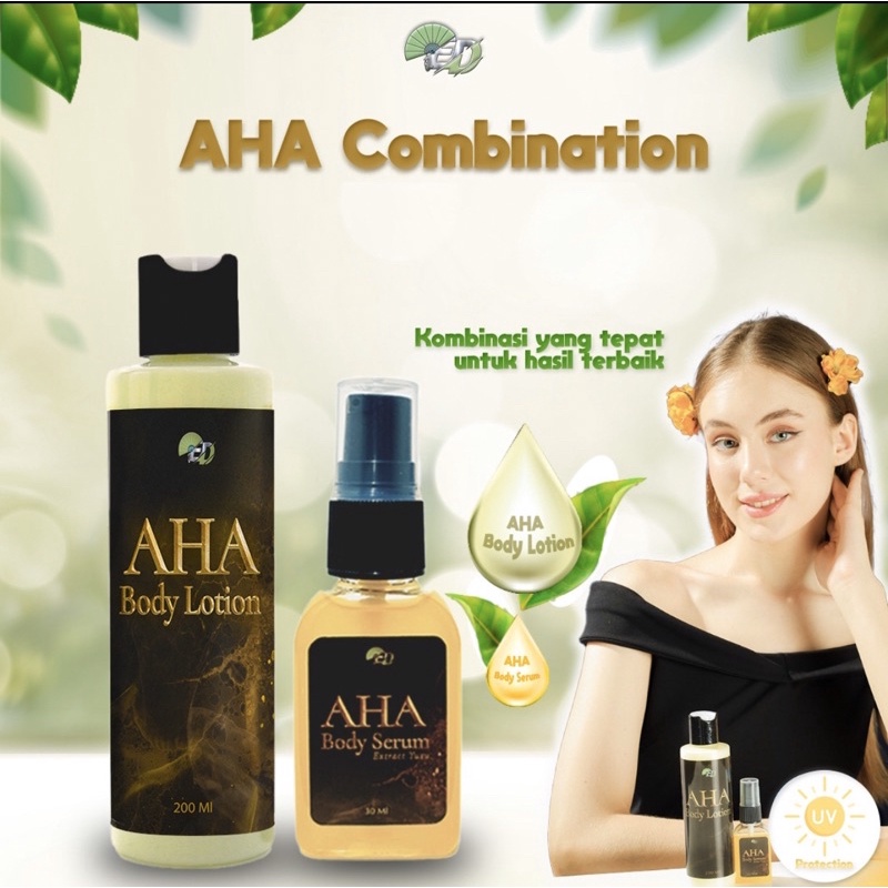 Jual Eld Body Serum Aha Lotion Aha Paket Bundling Shopee Indonesia