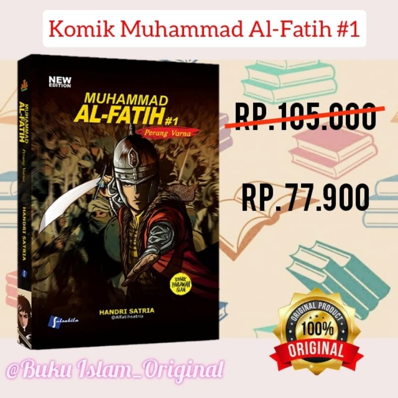 Jual Komik Muhammad Al Fatih Jilid Perang Varna Shopee Indonesia