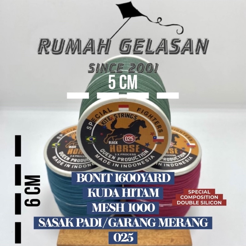 Jual Gelasan Kuda Hitam Y Bonit Double Silicon Beli Sudah