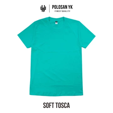 READY Kaos Polos Lengan Pendek Premium Pria Wanita Cotton Combed Warna Pastel Inner PolosanYK