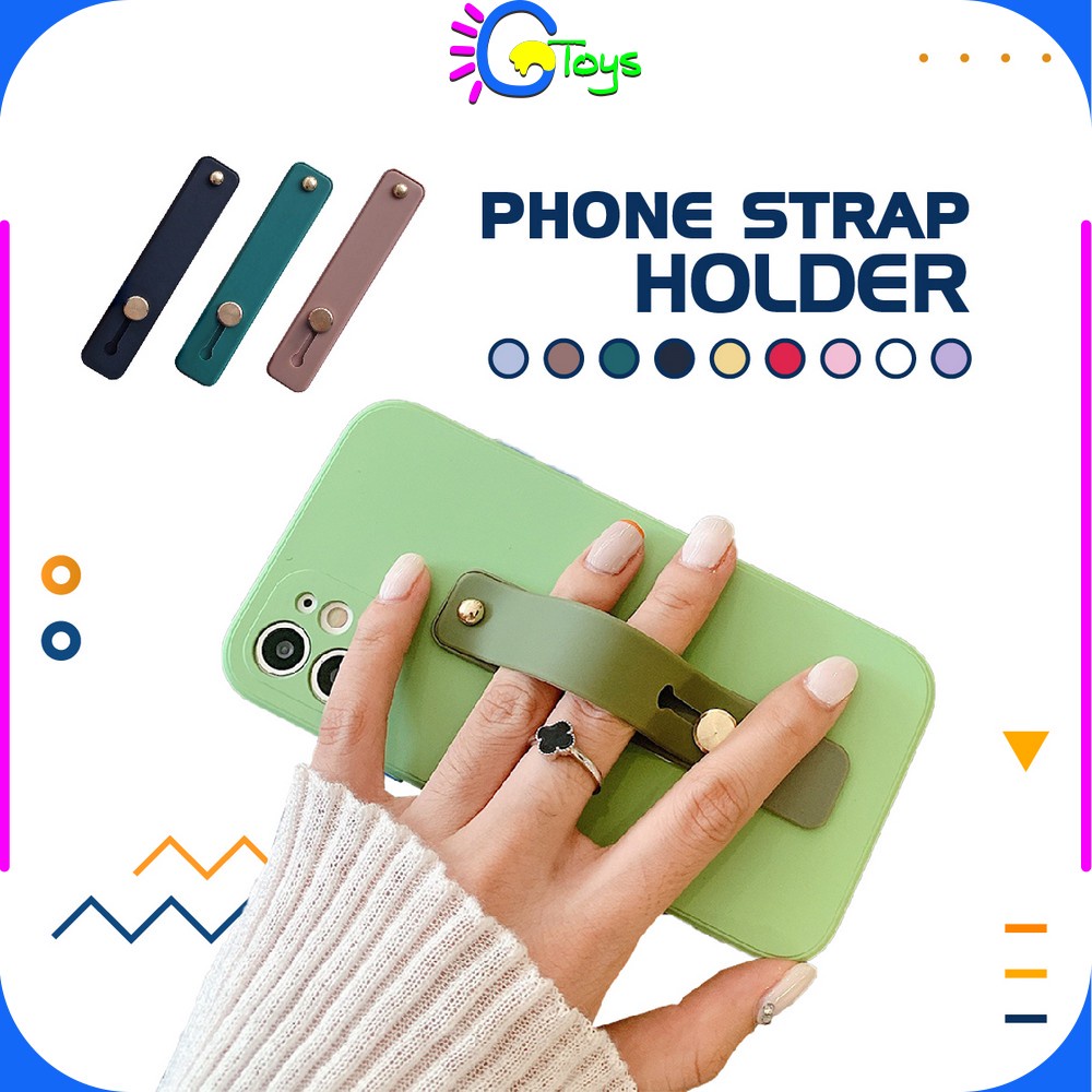 Universal Finger Grip Selfie Strap Sling Phone Hold Produktbild-Vorschau 3