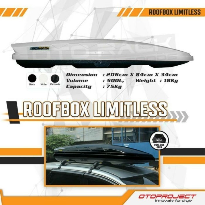 Roof box limitless sale