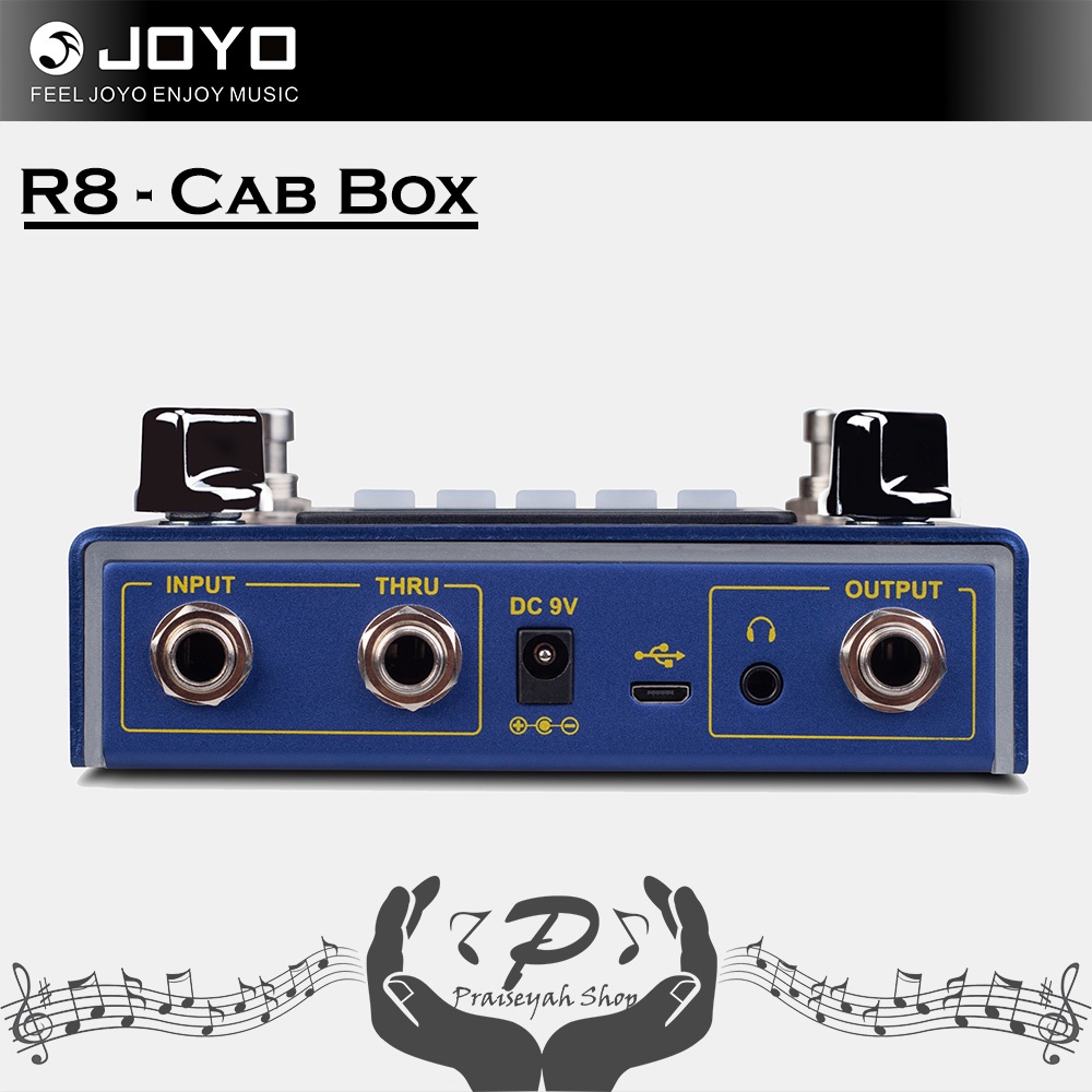 Jual Joyo R08 Cab Box Pedal Efek Gitar Cabinet Simulator Original R-08 ...