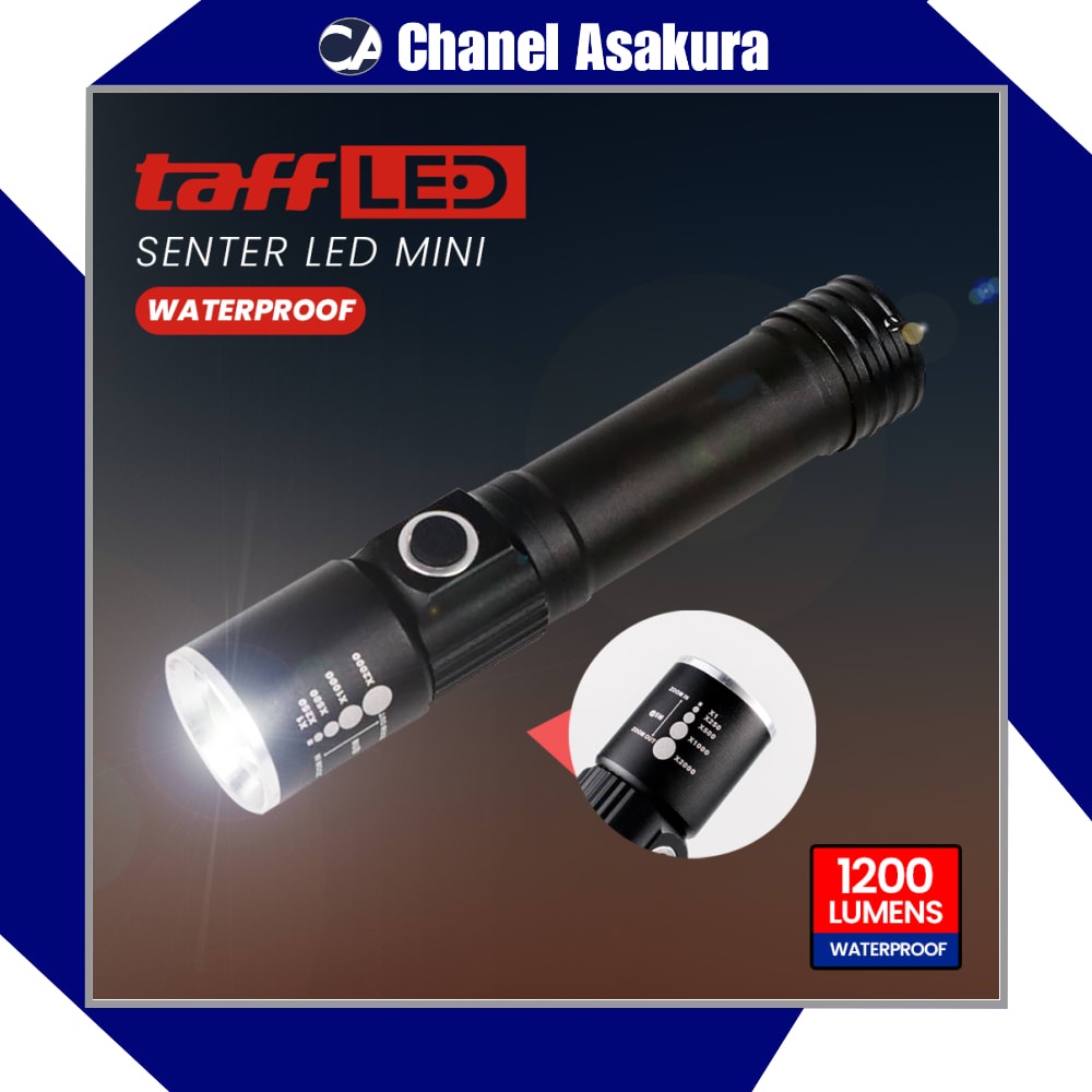 Jual Senter LED Mini Waterproof Magnetic - WT518 | Shopee Indonesia