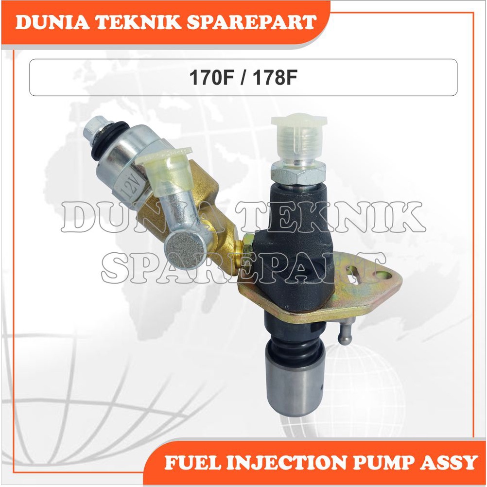 Jual 170F / 178F FIP / FUEL INJECTION PUMP ASSY SELENOID / BOSCH PUMP ...
