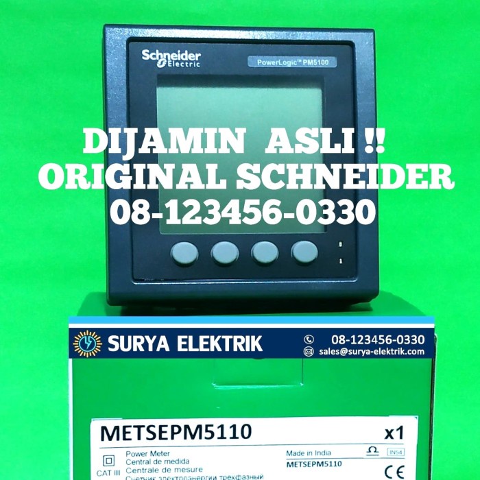 Jual Schneider Power Meter Digital Pm5100 Pm5110 Metsepm5110 Schneider