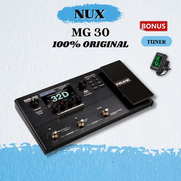 Jual Multi Effect Gitar Guitar Nux Mg 30 Mg-30 Original Pedal Efek ...