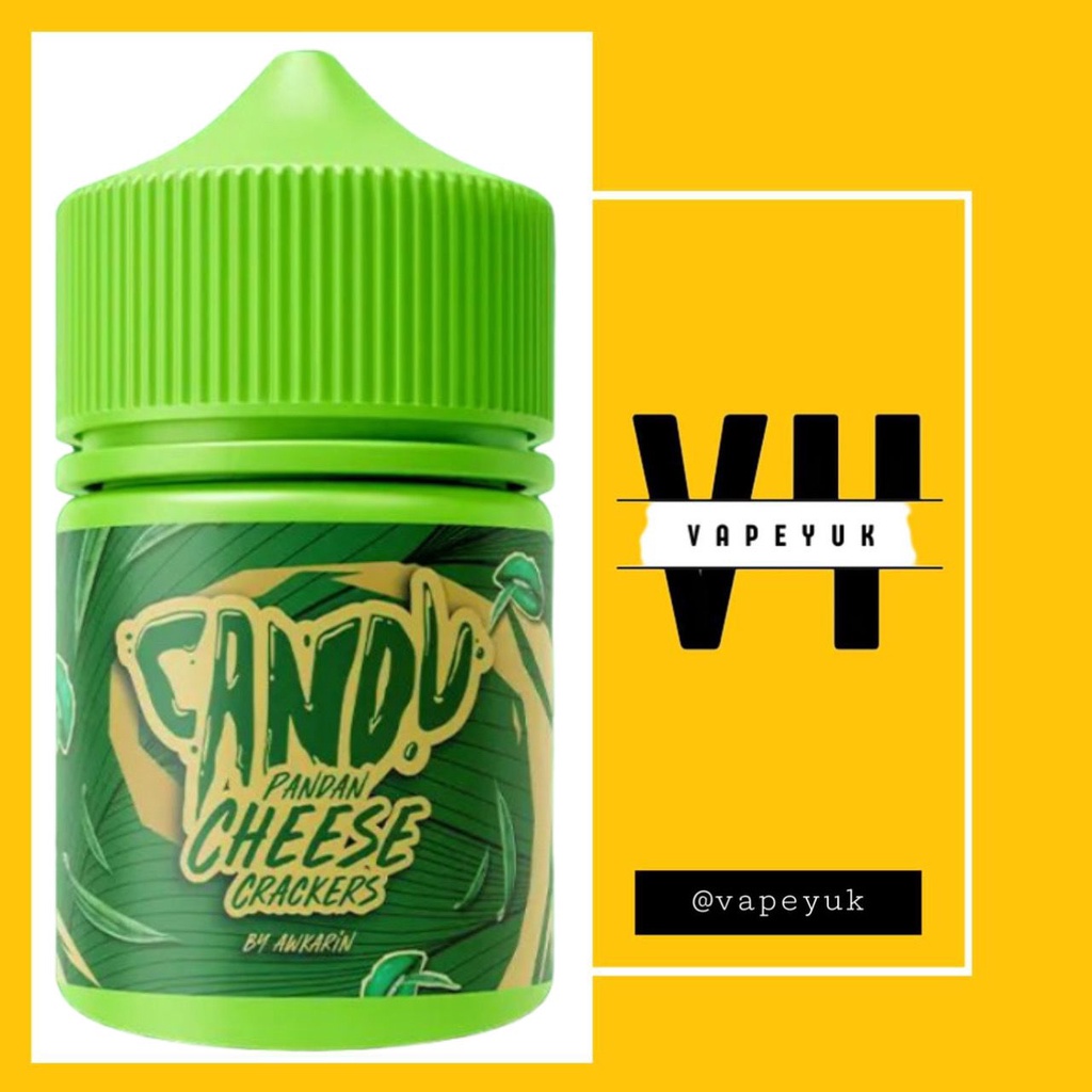 Jual Candu V5 60ml Pandan Cheese Crackers | Shopee Indonesia