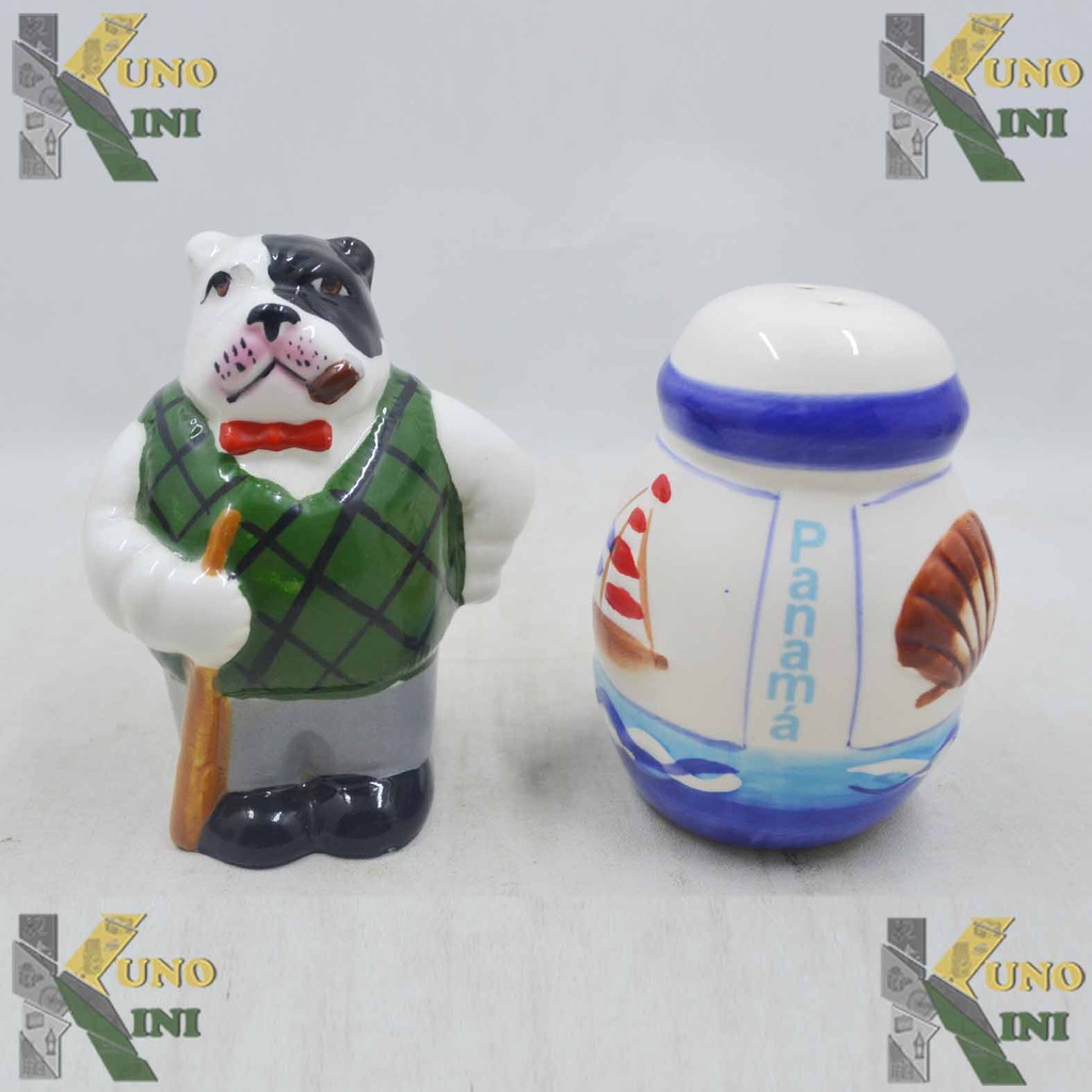 Jual BULDOG & PANAMA SALT AND PEPPER SHAKERS (S&P) Shopee Indonesia