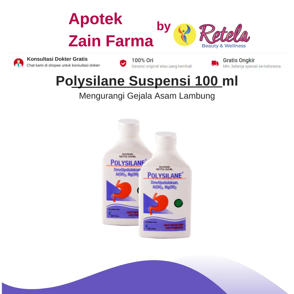 Jual POLYSILANE SUSPENSI 100ML | Shopee Indonesia