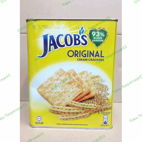 Jual Kue Kaleng Jacobs Original Crackers Gr Kue Kering Biskuit B