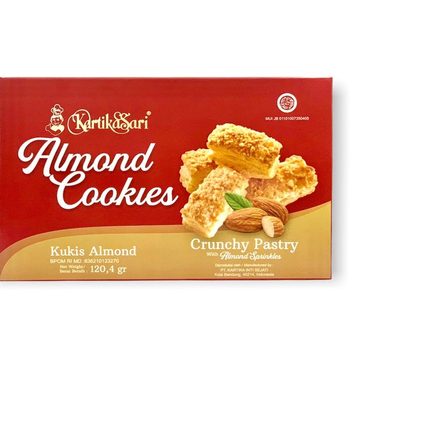 Jual ♀ Kartika Sari Almond Cookies 120,4 Gram ☆ | Shopee Indonesia