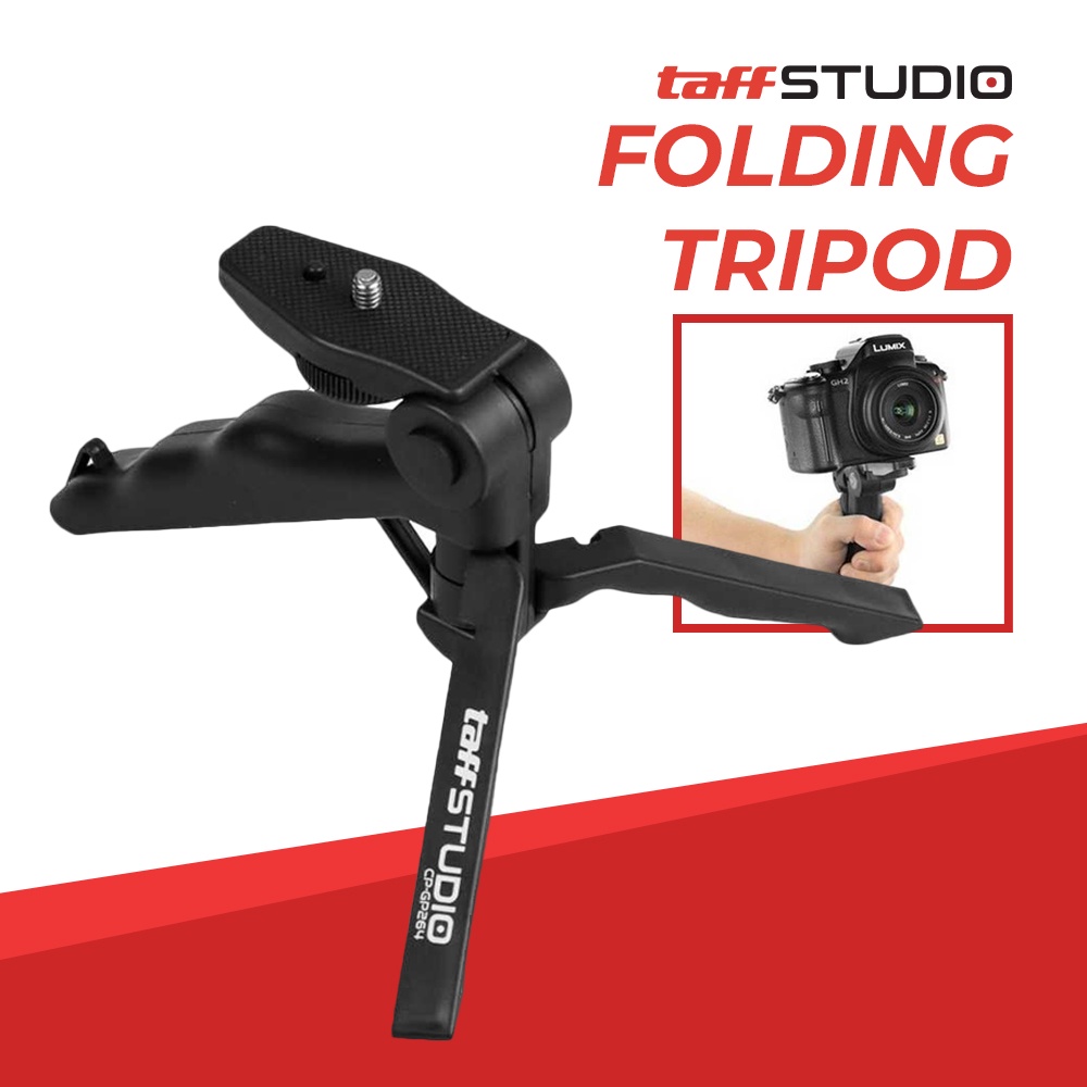 Jual Tripod Mini Foldable in untuk DSLR OMTD40BK Black