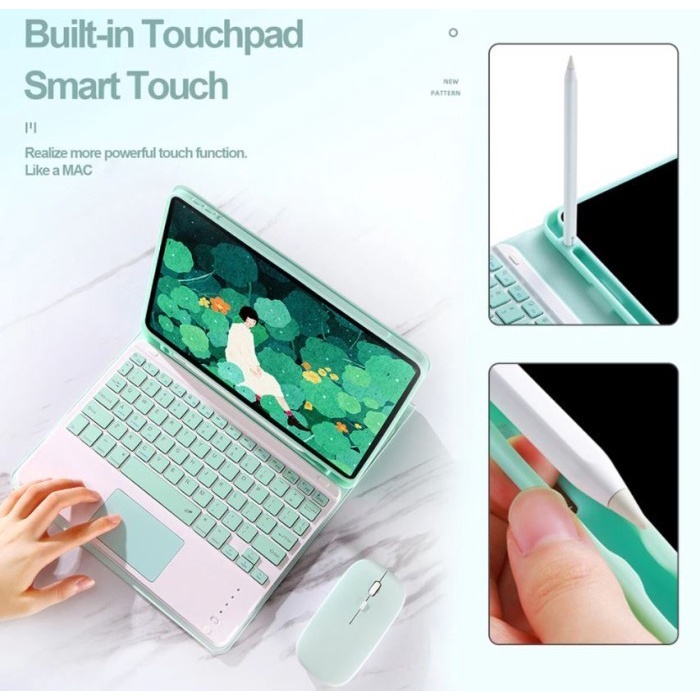 Jual Ipad Pro 11 Inch 2020 Sarung Wireless Keyboard Case Trackpad Bagus