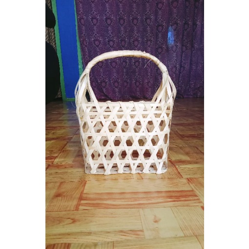 Jual Tas Keranjang Anyaman Bambu Keranjang Parcel Buah Keranjang Hampers 2 Ukuran Sedeng Dan 7313