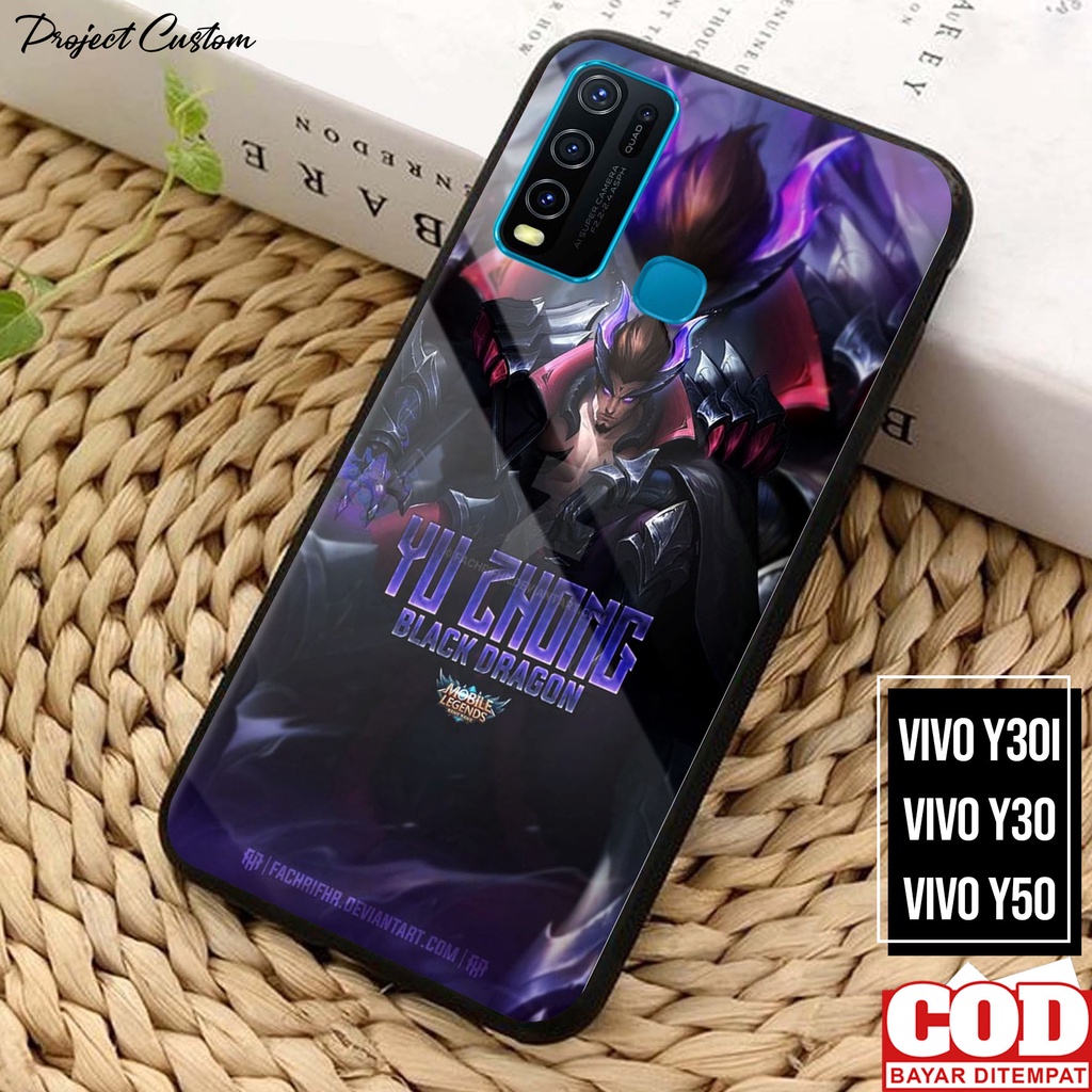 Case VIVO Y30i Y30 Y50 Casing Hp VIVO Y50 Y30 Y30i Terbaru MOBA-07  Silikon Hp Kesing Hp Softcase Hp Cassing Pelindung Hp Cover Hp 