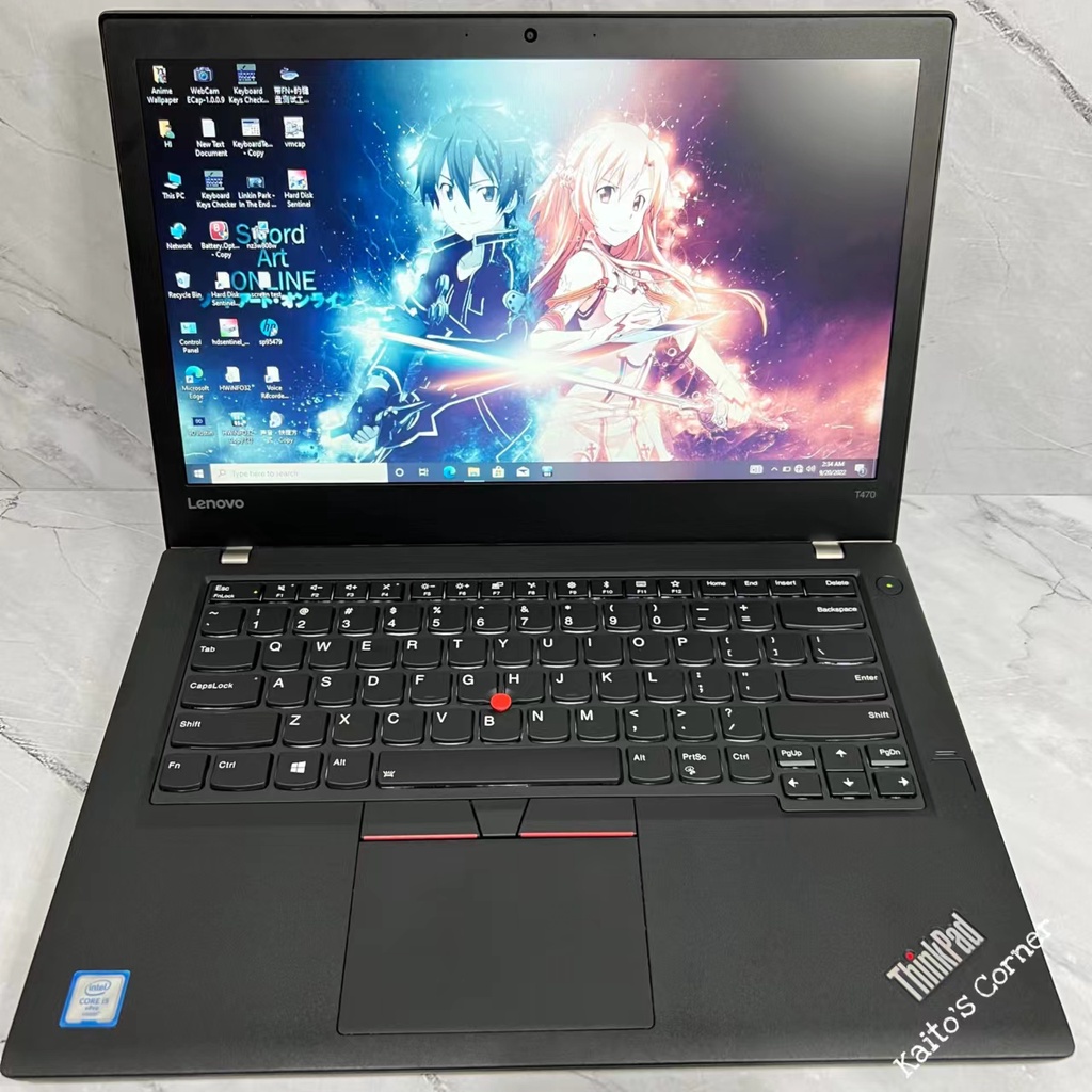 Jual Laptop Lenovo Thinkpad T470/T470S Core i5/i7 Gen 7 Layar 14 Inch Cocok buat Kantoran