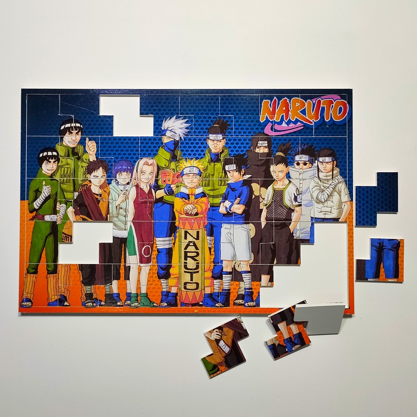 Jual Jigsaw Puzzle Anak Anime Naruto Sasuke Kakashi Hinata Itachi Gaara ...