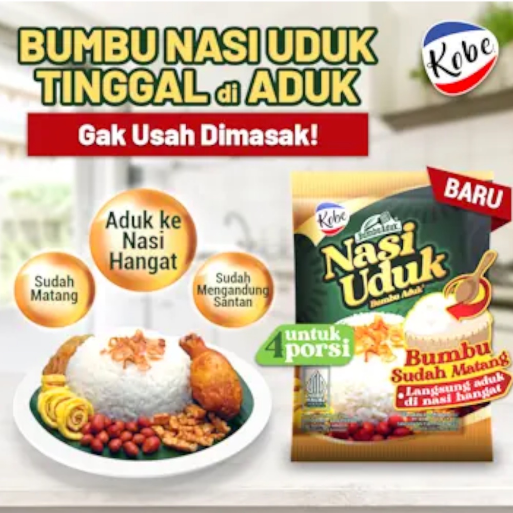 Jual Kobe Nasi Uduk Bumbu Aduk Gram Shopee Indonesia