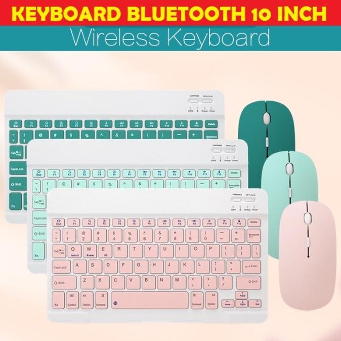 Jual SAMSUNG TAB A8 10.5 PORTABLE WIRELESS KEYBOARD BLUETOOTH WITH