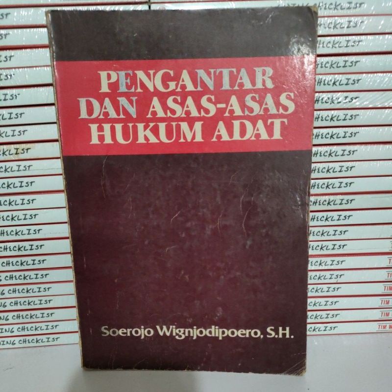 Jual Buku Obral Murah - Buku Pengantar Dan Asas-Asas Hukum Adat ...