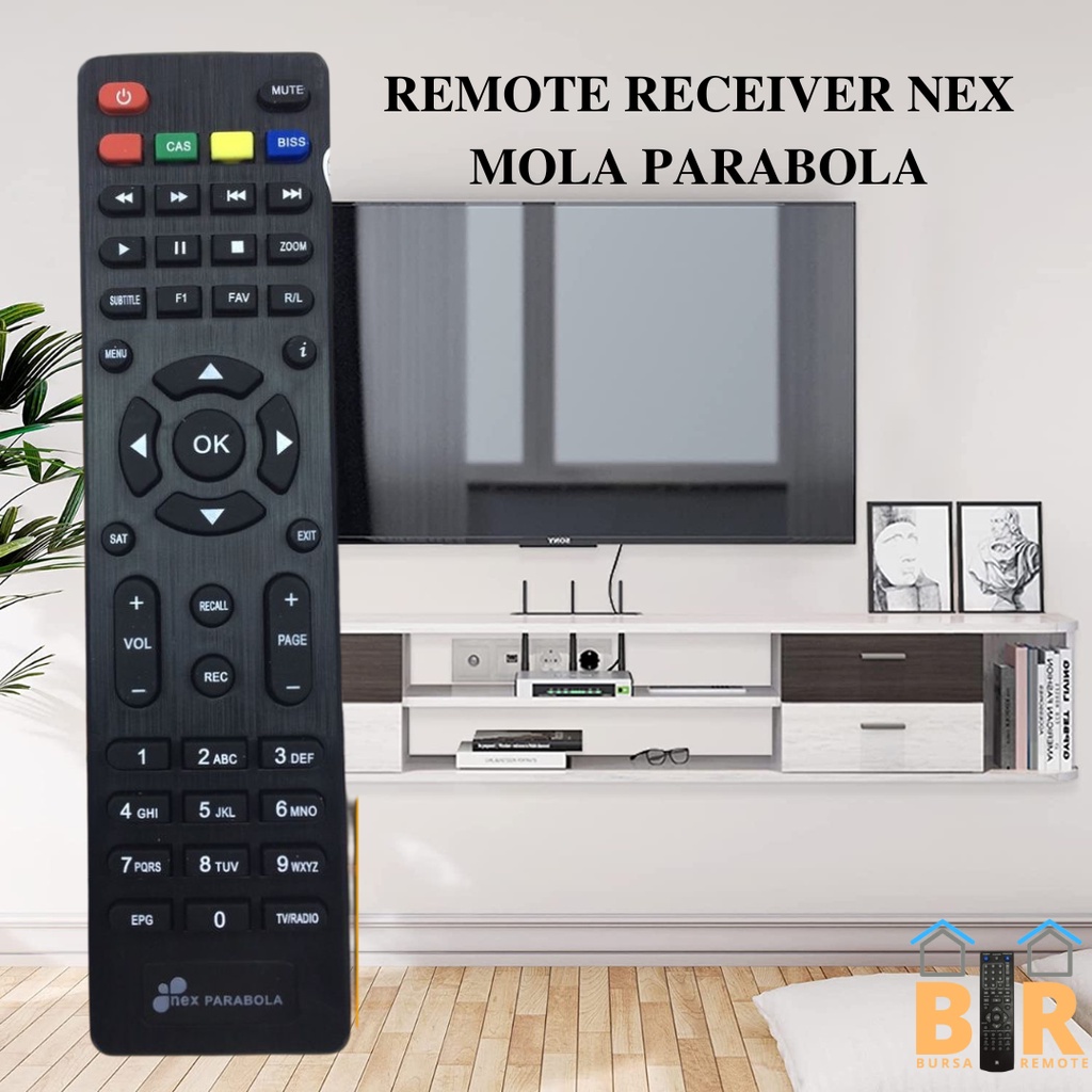 Jual Remote Receiver Receiver DVB Nex Parabola Mola Kuning Merah Hijau ...