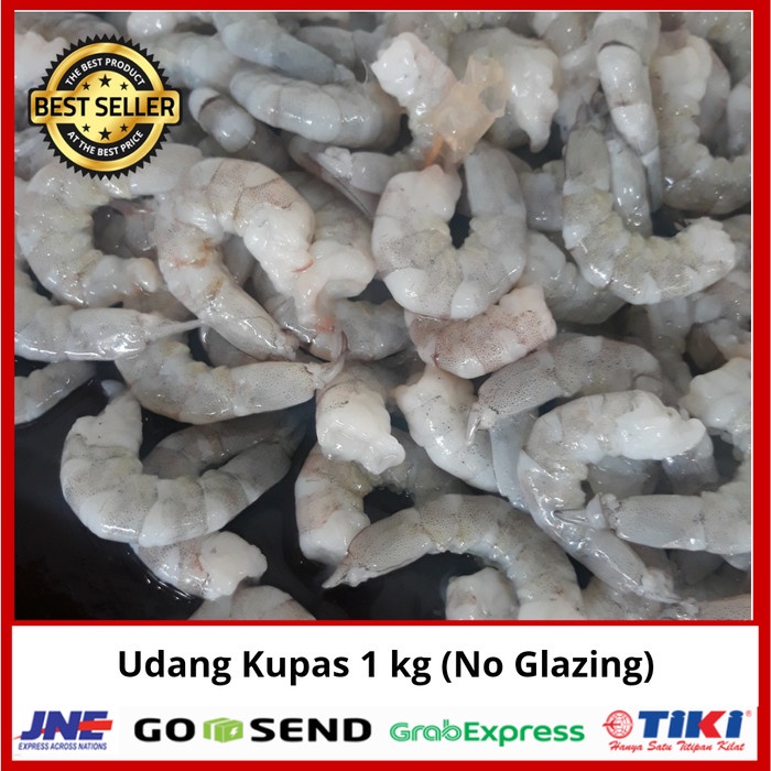 Jual Udang Kupas Super 1 Kg Udang Segar Udang Vanname Udang Segar Udang