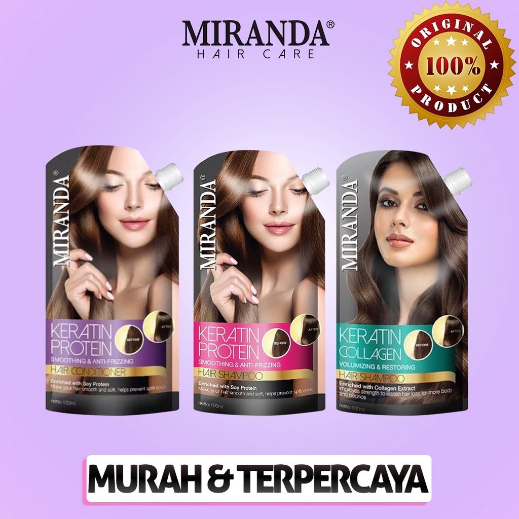 Jual Miranda Keratin Series / Hair Care ( Shampoo / Conditioner