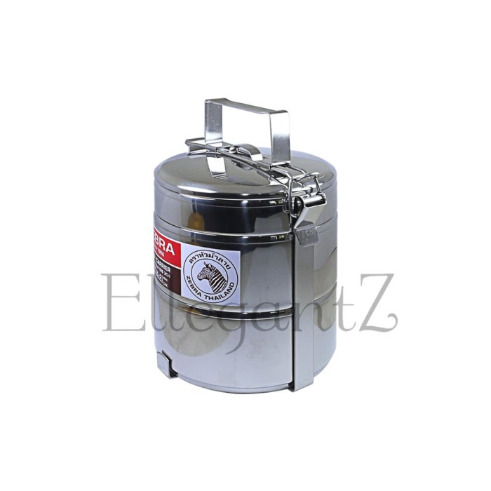 Jual Rantang Rantang Makan Stainless Steel Zebra 2 Susun Diameter 14Cm ...