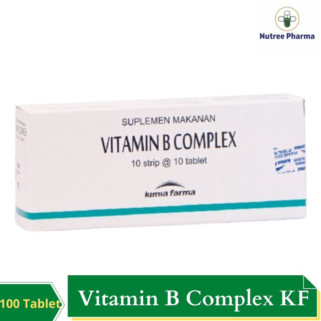 Jual Vitamin B Complex KF Isi 100 Tablet | Shopee Indonesia