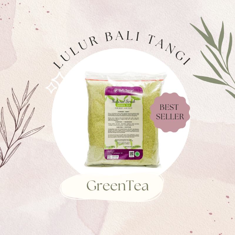 Jual Lulur Bali body scrub Bali Tangi Greentea 500gr | Shopee Indonesia