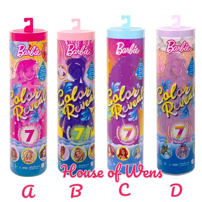 Jual BARBIE COLOR REVEAL DOLL WITH 7 SURPRISES - MAINAN ANAK BARBIE ...