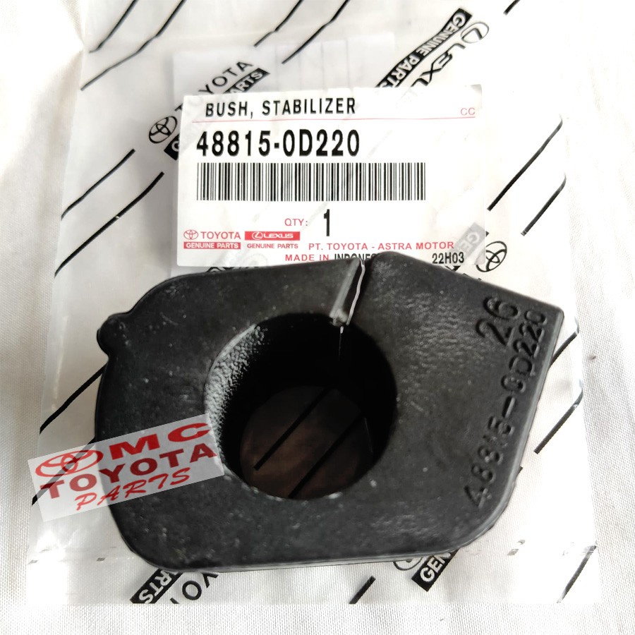 Jual Karet Stabilizer Bush Bushing Bus Depan Toyota Sienta 48815-0D220 ...