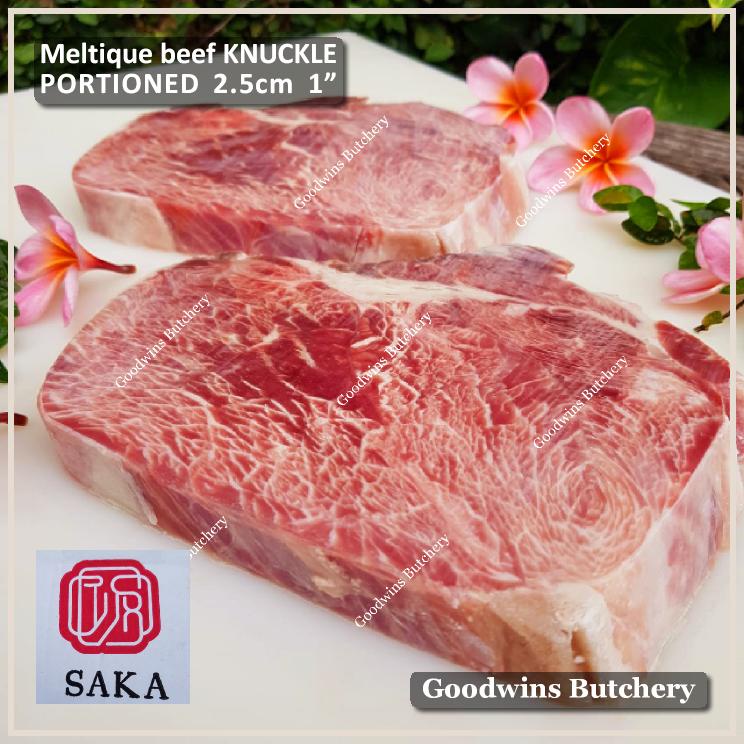 Jual Beef KNUCKLE MELTIQUE SAKA daging rendang meltik paha kelapa