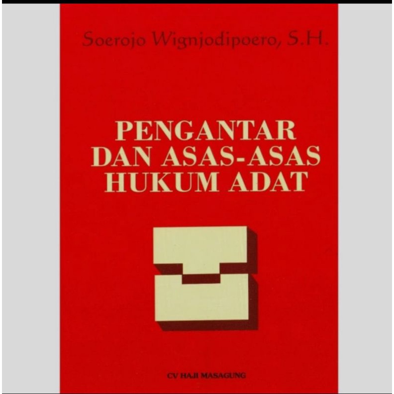 Jual BUKU PENGANTAR DAN ASAS -ASAS HUKUM ADAT | Shopee Indonesia