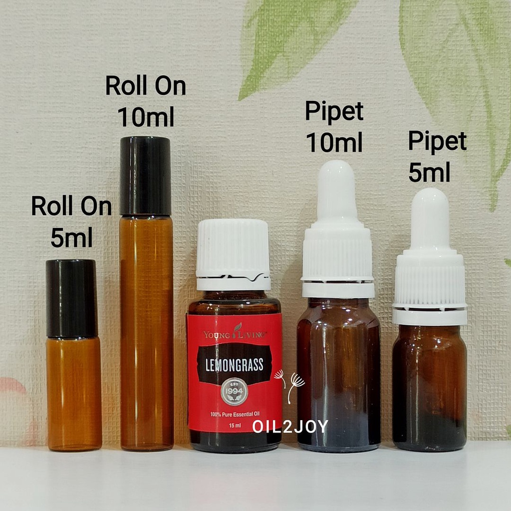 Jual Young Living Dilute Lemongrass (+V6) 5ml 10ml 15ml YL YLEO