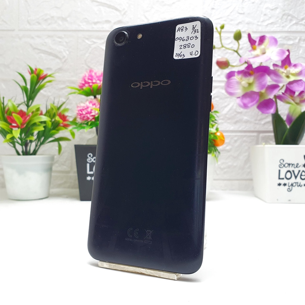 Jual Oppo A83 3/32GB Hitam Bekas Second Eks Grs Resmi | Shopee Indonesia